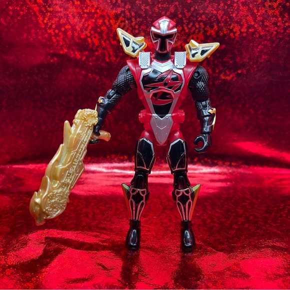 Power Ranger Other - Power Rangers Super Ninja Steel Mode Red 6.5" Ranger Action Figure